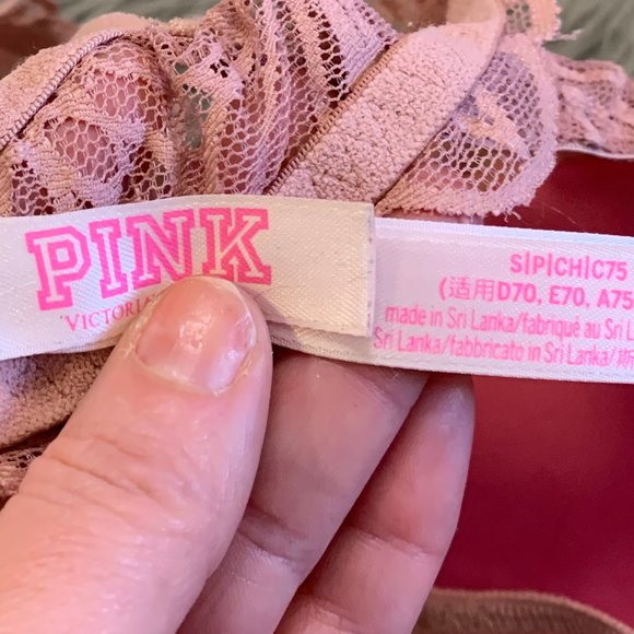 NWOT Victoria's Secret PINK Lace Date Bra, Small - Picture 5 of 7